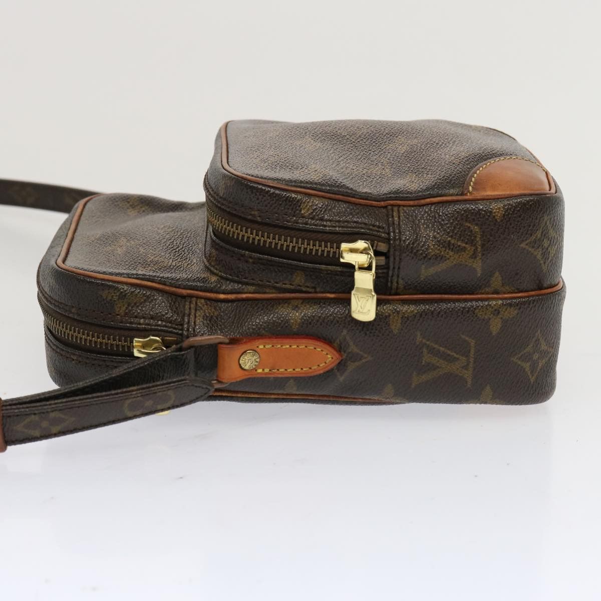 Louis Vuitton Amazon Brown Canvas Shoulder Bag (Pre-Owned) Size ONE SIZE - 9 Thumbnail