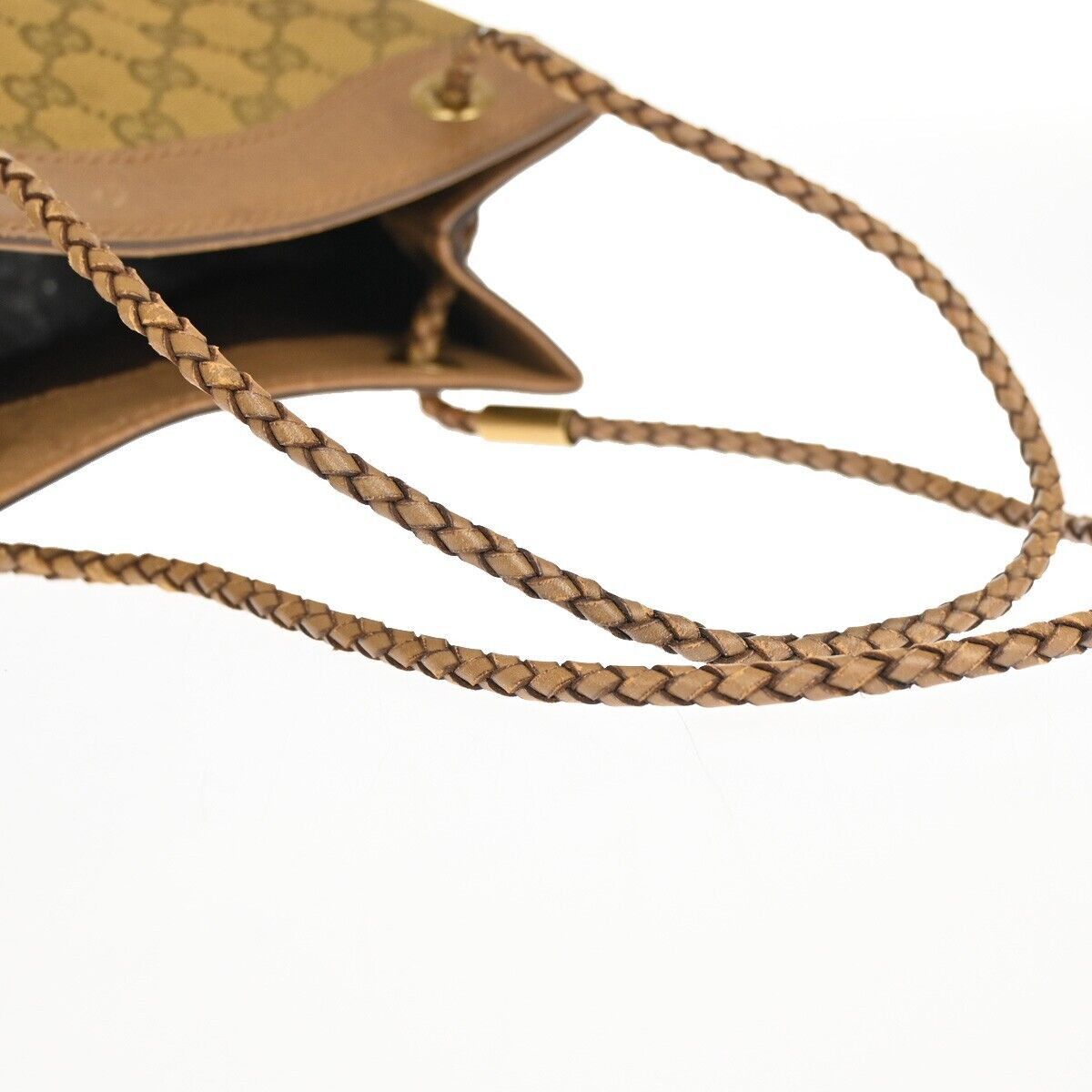 Gucci Brown Canvas Tote Bag (Pre-Owned) Size ONE SIZE - 15 Thumbnail
