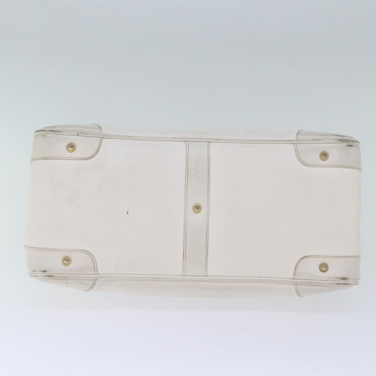 Gucci Gg Canvas White Canvas Handbag (Pre-Owned) Size ONE SIZE - 3 Thumbnail