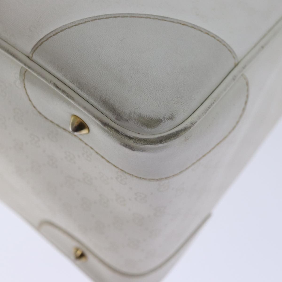 Gucci Gg Canvas White Canvas Handbag (Pre-Owned) Size ONE SIZE - 9 Thumbnail