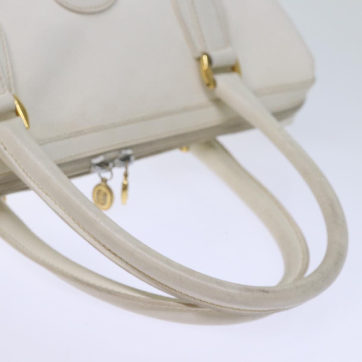 Gucci Gg Canvas White Canvas Handbag (Pre-Owned) Size ONE SIZE - 4 Thumbnail