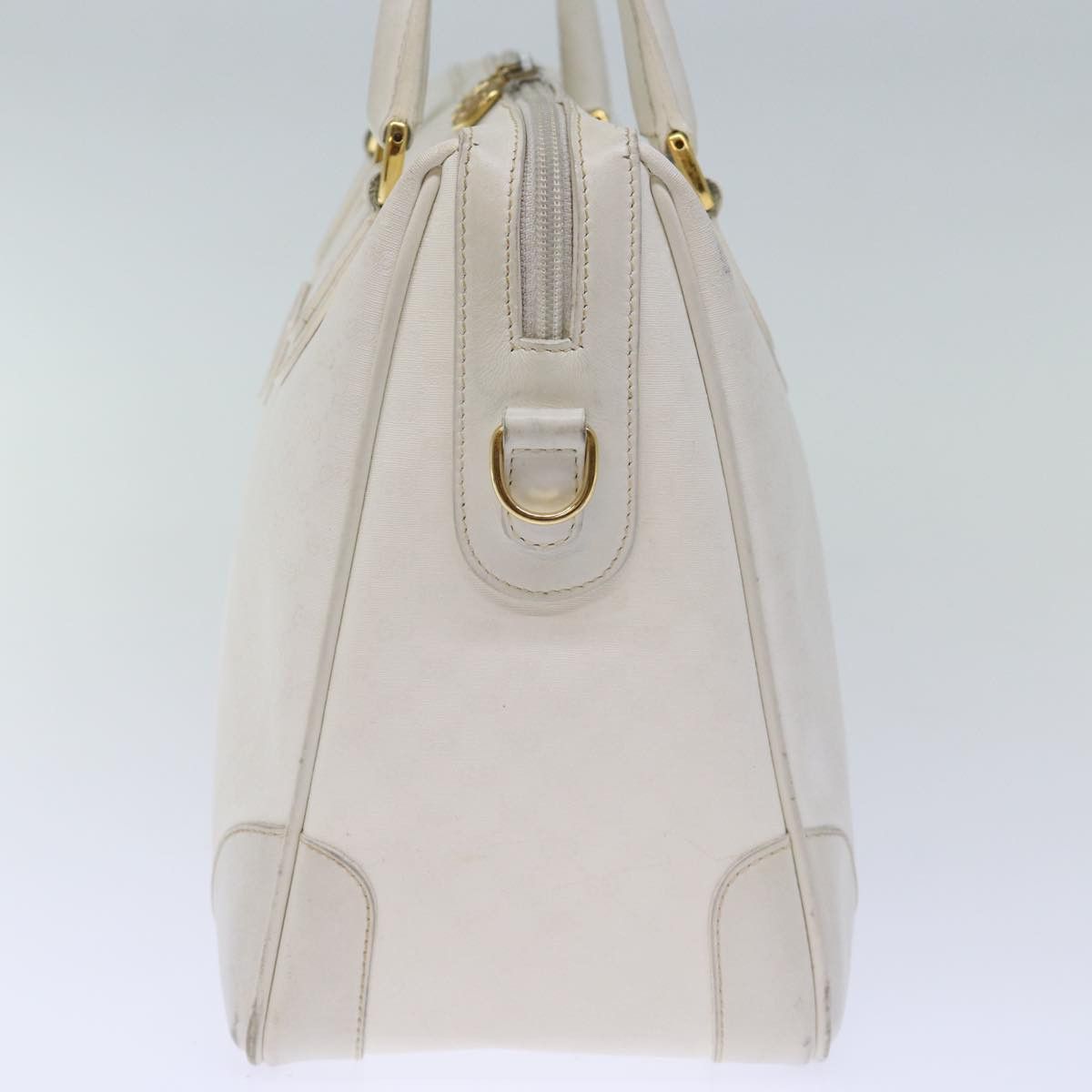 Gucci Gg Canvas White Canvas Handbag (Pre-Owned) Size ONE SIZE - 15 Thumbnail