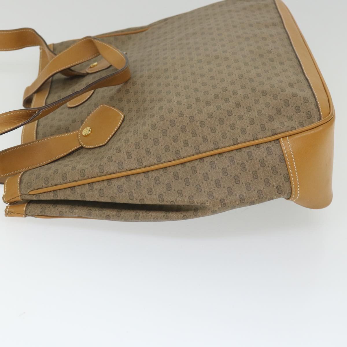 Gucci Gg Supreme Brown Canvas Tote Bag (Pre-Owned) Size ONE SIZE - 4 Thumbnail