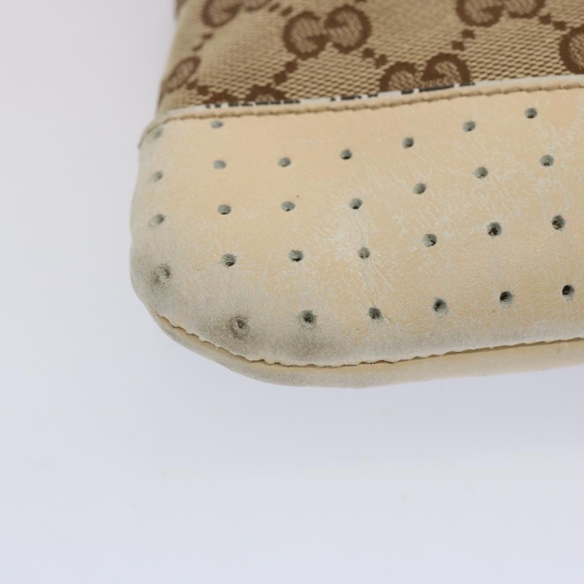 Gucci Gg Canvas Beige Canvas Shoulder Bag (Pre-Owned) Size ONE SIZE - 13 Thumbnail