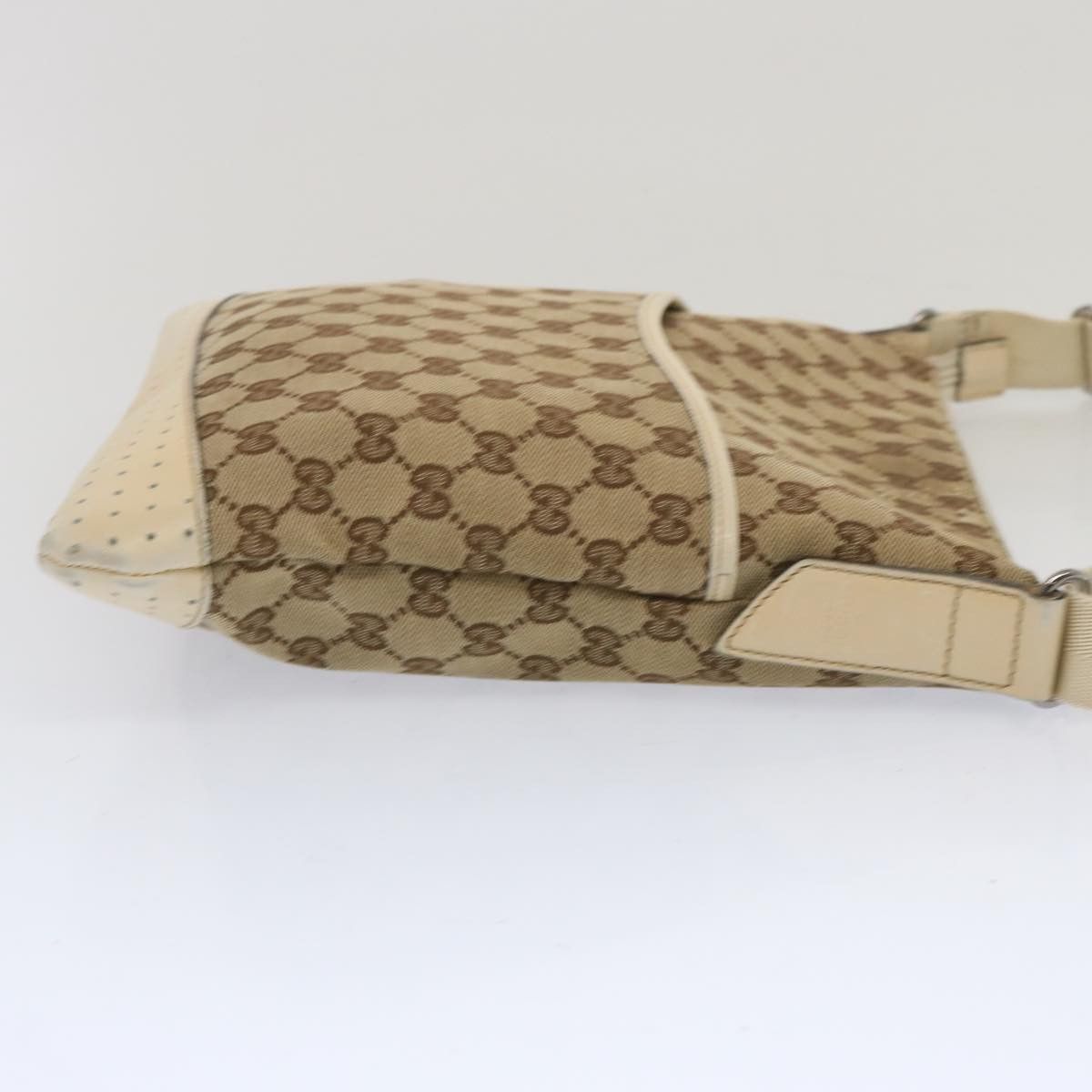 Gucci Gg Canvas Beige Canvas Shoulder Bag (Pre-Owned) Size ONE SIZE - 10 Thumbnail