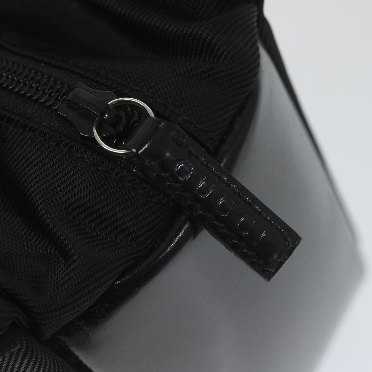 Gucci Bamboo Black Canvas Shoulder Bag (Pre-Owned) Size ONE SIZE - 18 Thumbnail