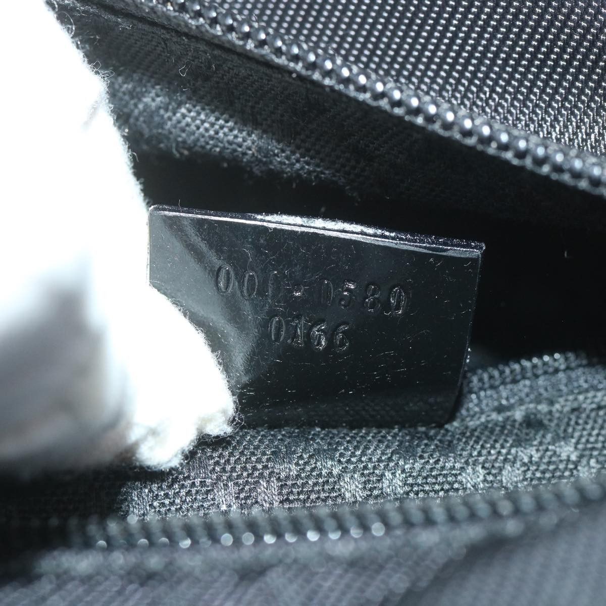 Gucci Bamboo Black Canvas Shoulder Bag (Pre-Owned) Size ONE SIZE - 6 Thumbnail