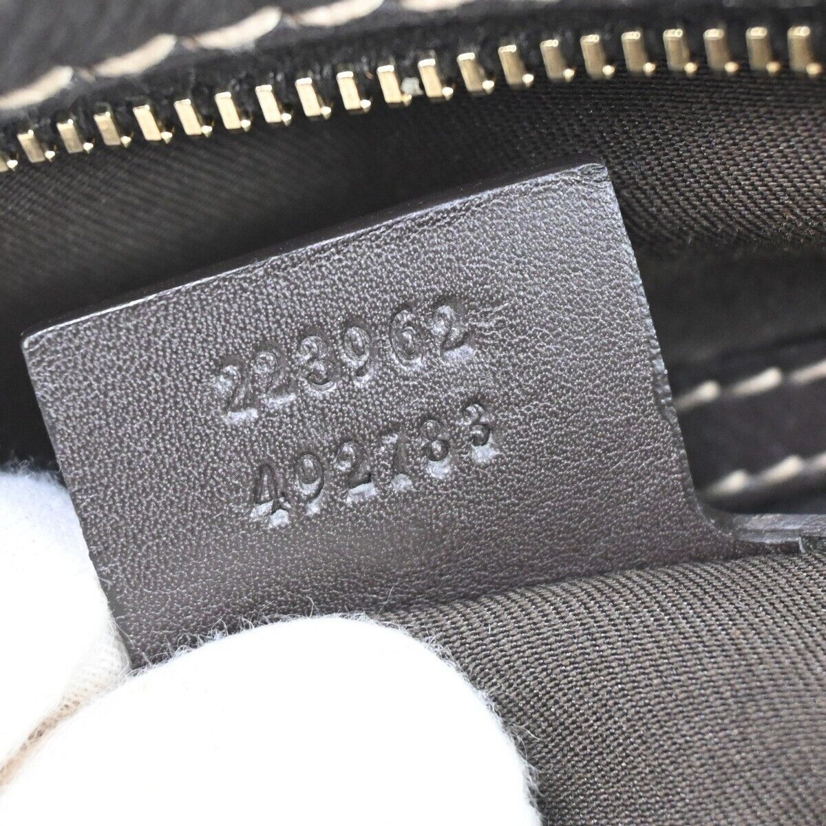 Gucci Gg Crystal Beige Canvas Handbag (Pre-Owned) Size ONE SIZE - 9 Thumbnail