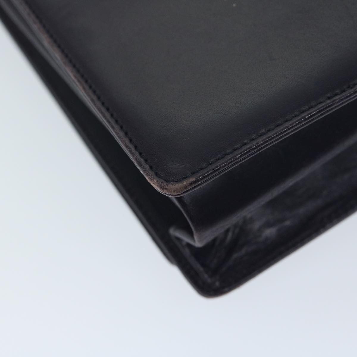 Prada Diagramme Black Leather Shoulder Bag (Pre-Owned) Size ONE SIZE - 17 Thumbnail