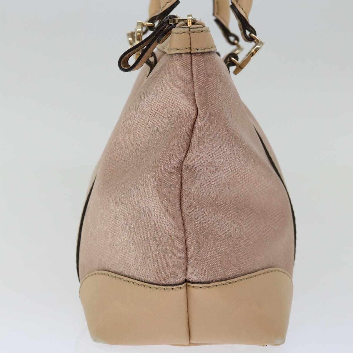 Gucci Lovely Heart Pink Canvas Handbag (Pre-Owned) Size ONE SIZE - 8 Thumbnail