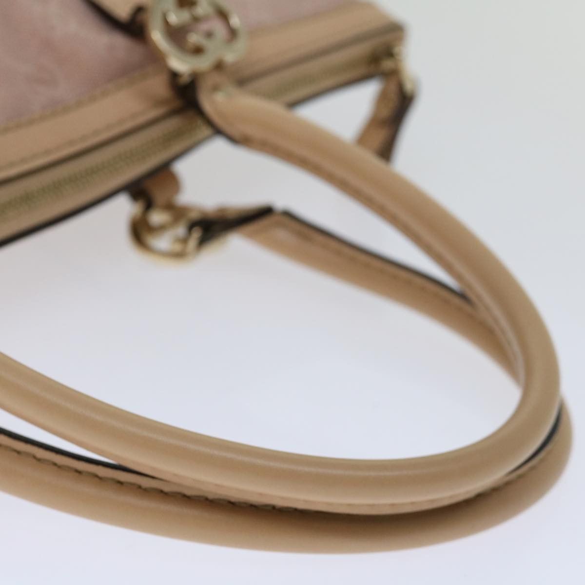 Gucci Lovely Heart Pink Canvas Handbag (Pre-Owned) Size ONE SIZE - 14 Thumbnail