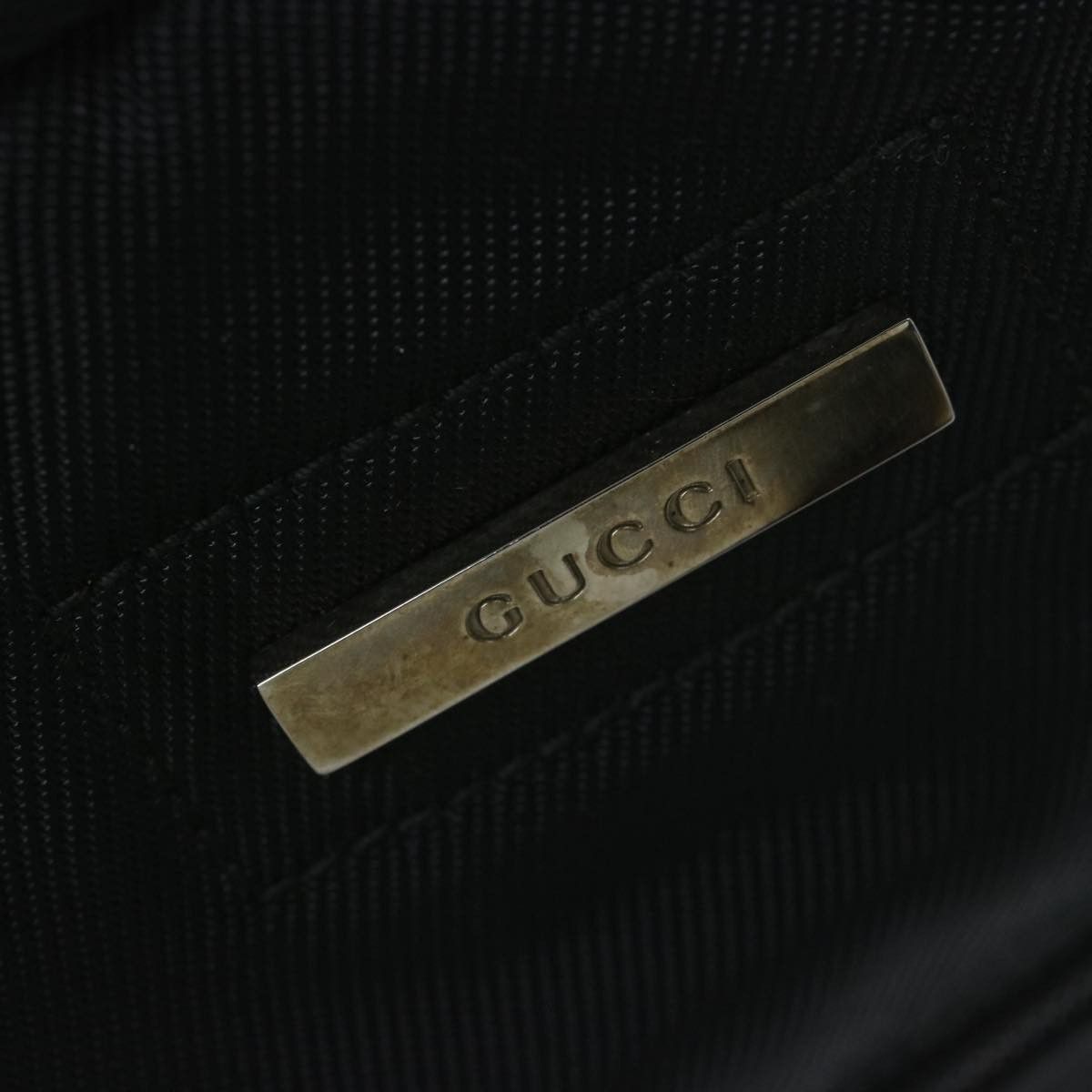 Gucci Black Synthetic Travel Bag (Pre-Owned) Size ONE SIZE - 19 Thumbnail