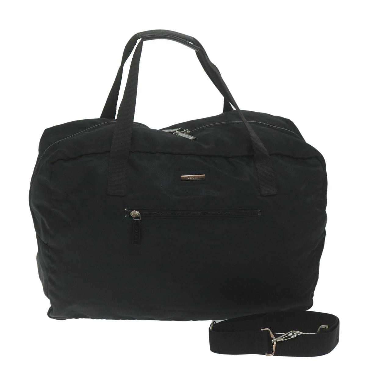 Gucci Black Synthetic Travel Bag (Pre-Owned) Size ONE SIZE - 12 Thumbnail