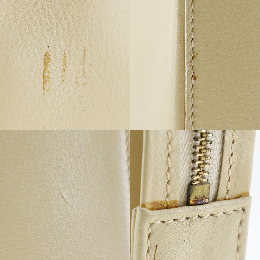 Versace Beige Leather Shoulder Bag (Pre-Owned) Size ONE SIZE - 7 Thumbnail