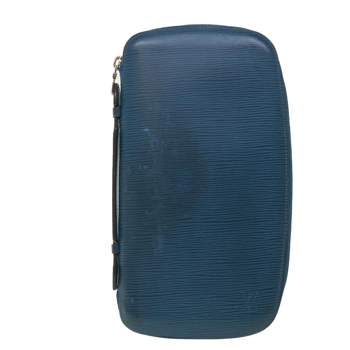 Louis Vuitton Atholl Blue Leather Clutch Bag (Pre-Owned) Size ONE SIZE - 9 Thumbnail