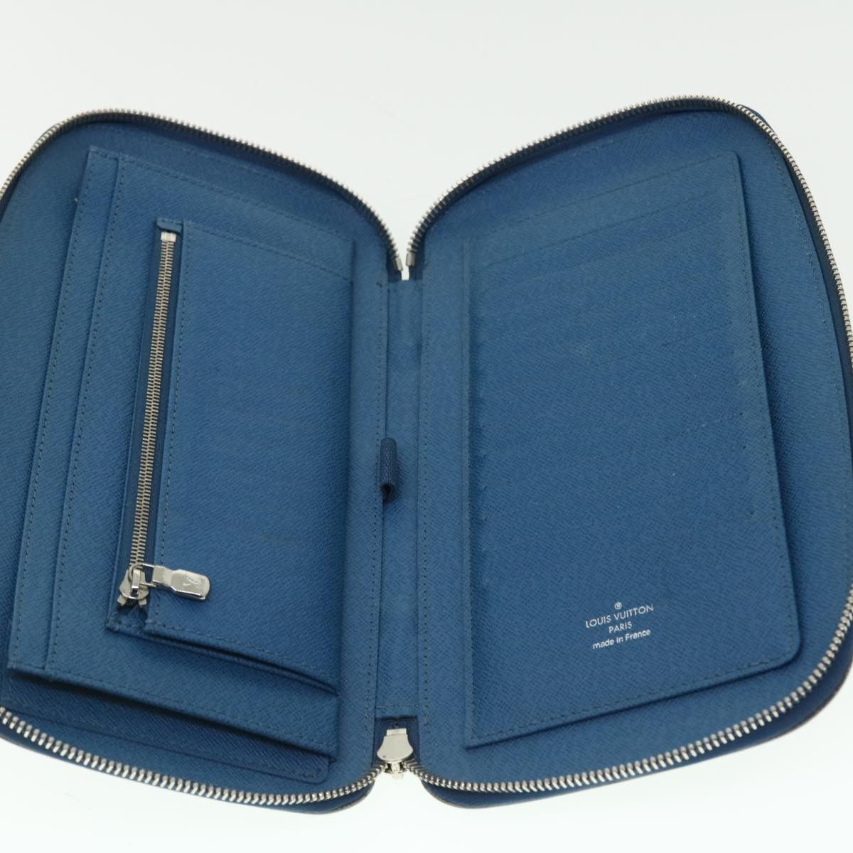 Louis Vuitton Atholl Blue Leather Clutch Bag (Pre-Owned) Size ONE SIZE - 5 Thumbnail