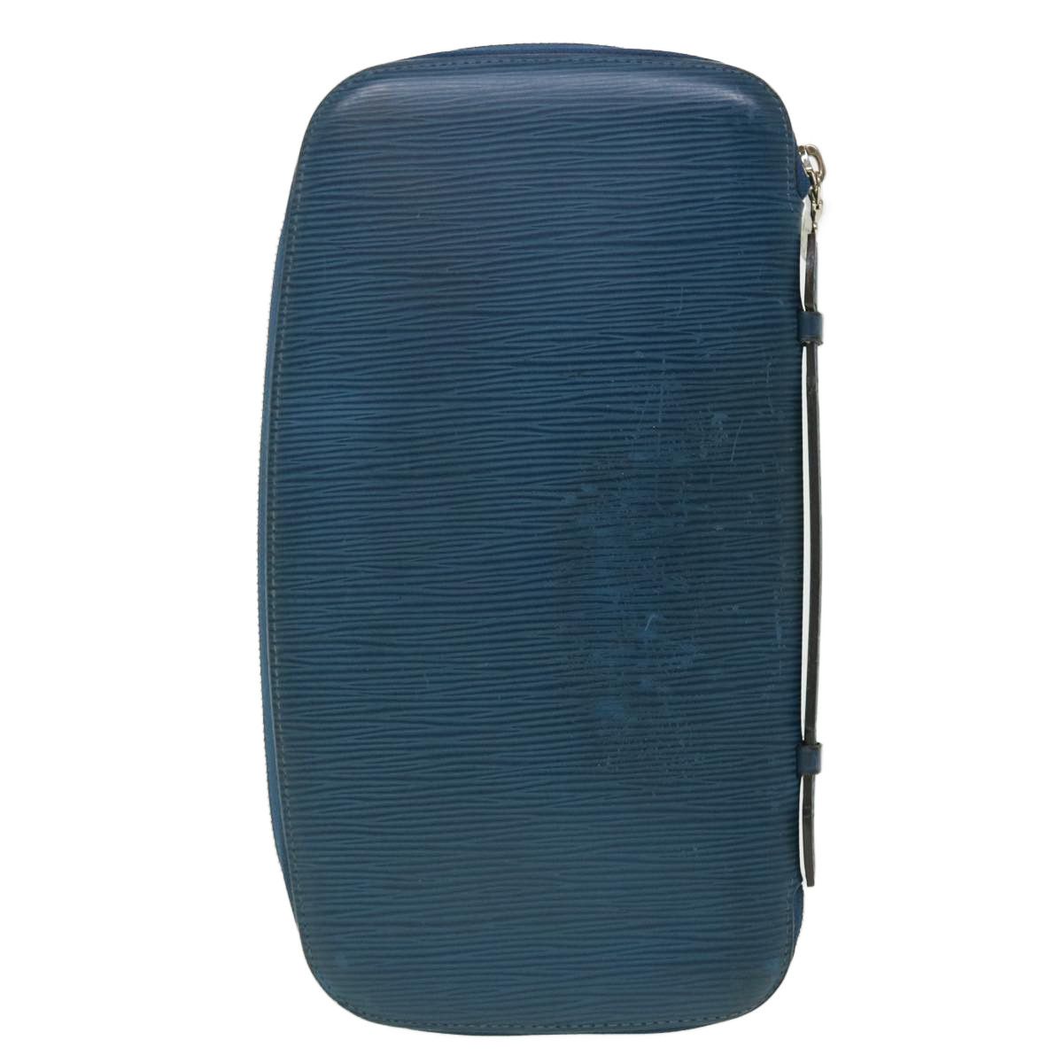 Louis Vuitton Atholl Blue Leather Clutch Bag (Pre-Owned) Size ONE SIZE - 2 Thumbnail