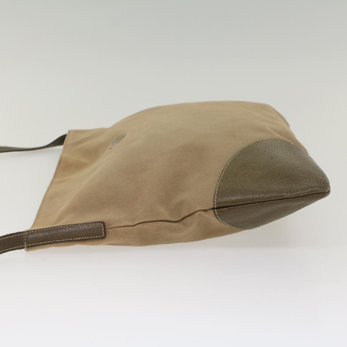Prada Beige Canvas Shoulder Bag (Pre-Owned) Size ONE SIZE - 11 Thumbnail