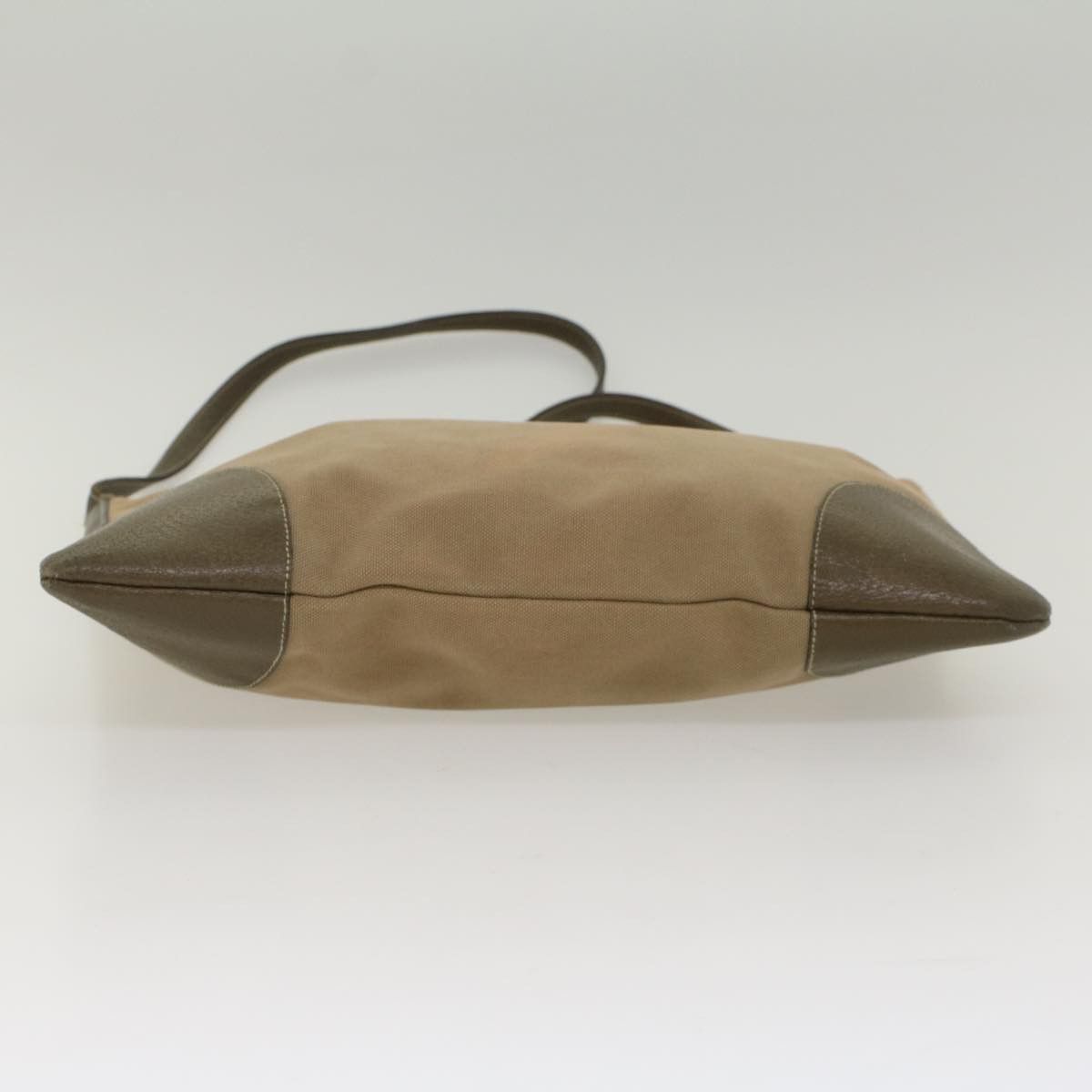 Prada Beige Canvas Shoulder Bag (Pre-Owned) Size ONE SIZE - 3 Thumbnail