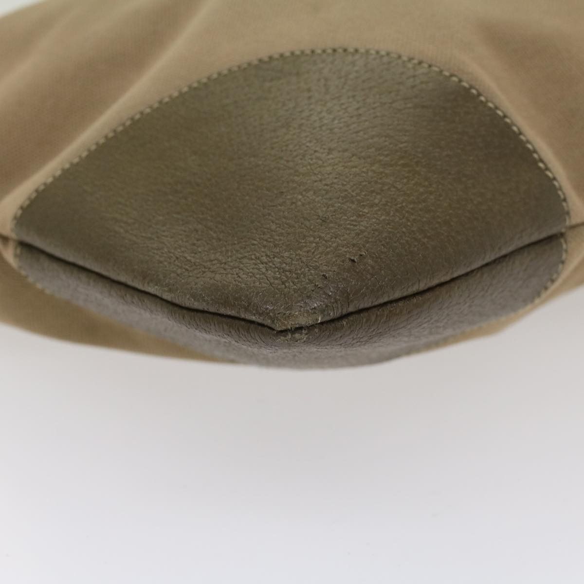 Prada Beige Canvas Shoulder Bag (Pre-Owned) Size ONE SIZE - 16 Thumbnail