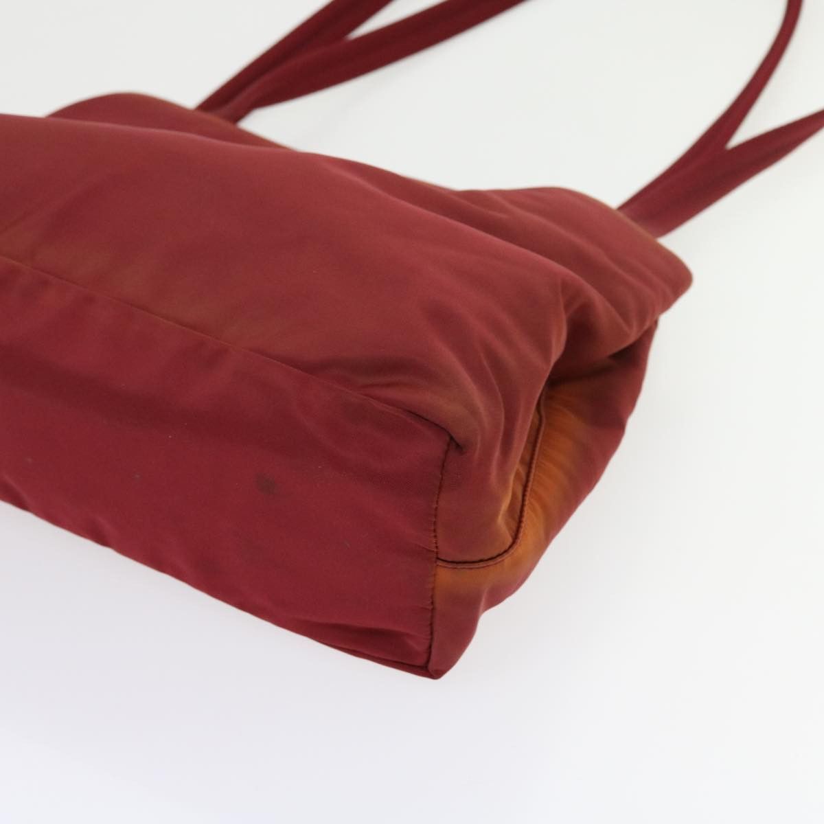 Prada Tessuto Red Synthetic Shoulder Bag (Pre-Owned) Size ONE SIZE - 13 Thumbnail