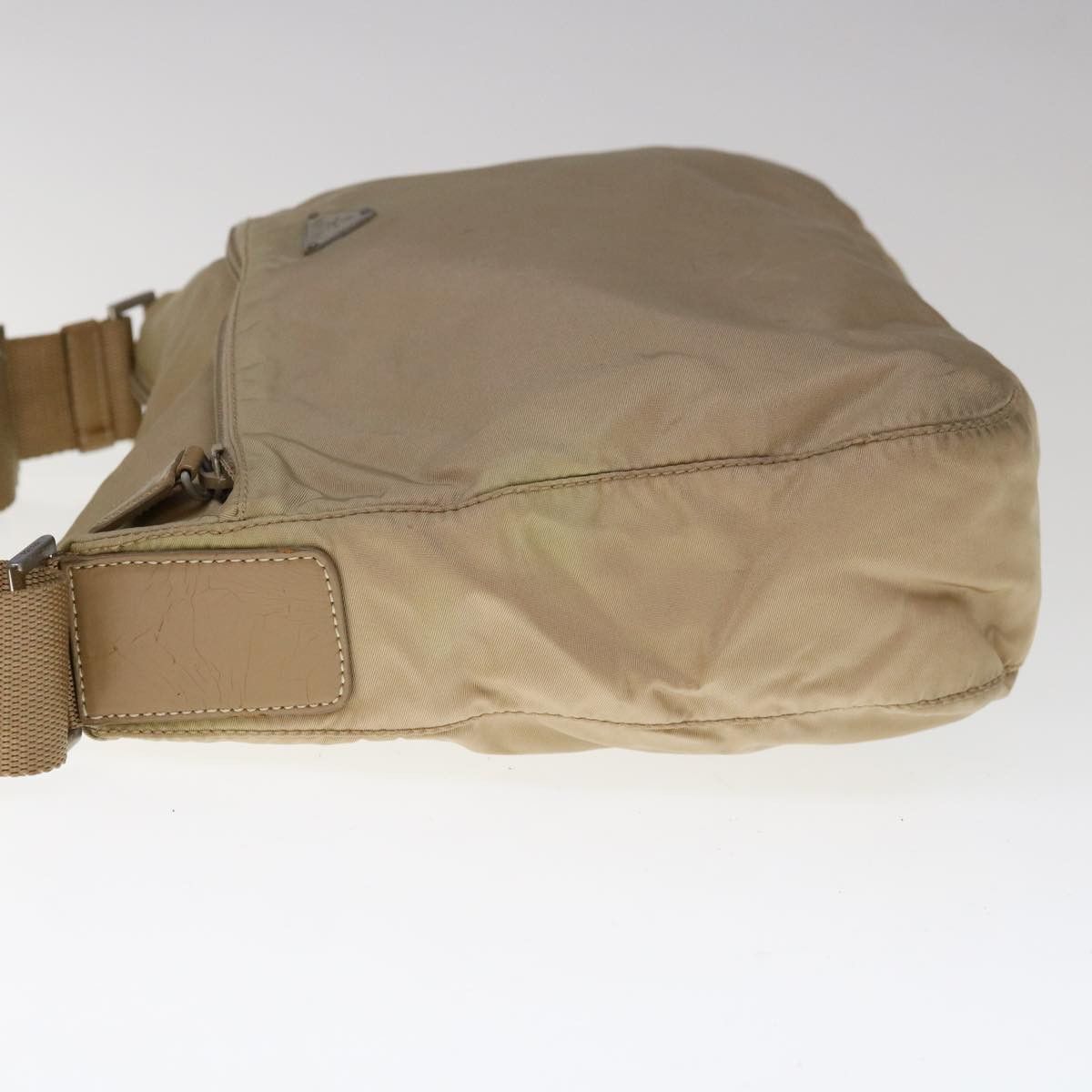 Prada Beige Synthetic Shoulder Bag (Pre-Owned) Size ONE SIZE - 10 Thumbnail