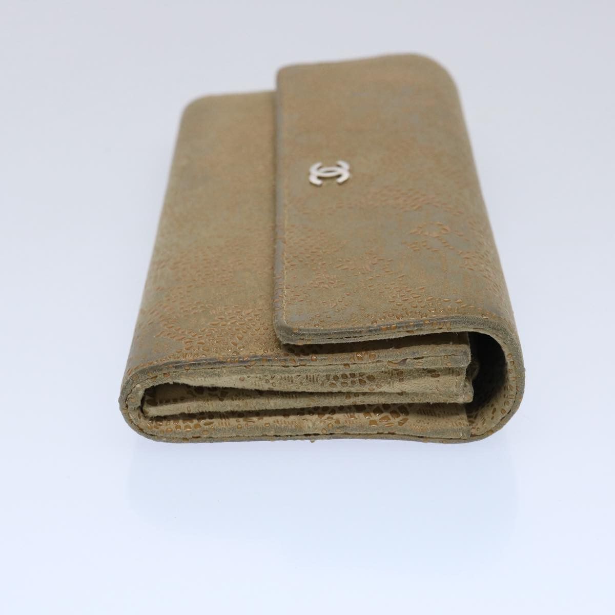 Chanel Beige Suede Wallet (Pre-Owned) Size ONE SIZE - 12 Thumbnail