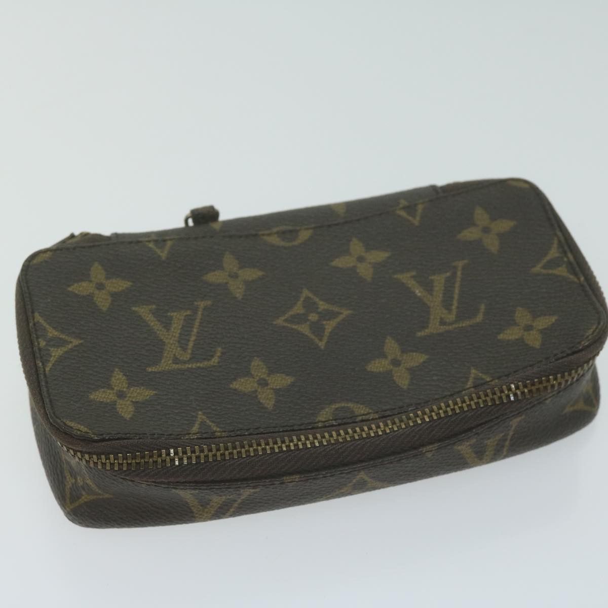 Louis Vuitton Boîte À Bijoux Brown Canvas Wallet (Pre-Owned) Size ONE SIZE - 4 Thumbnail