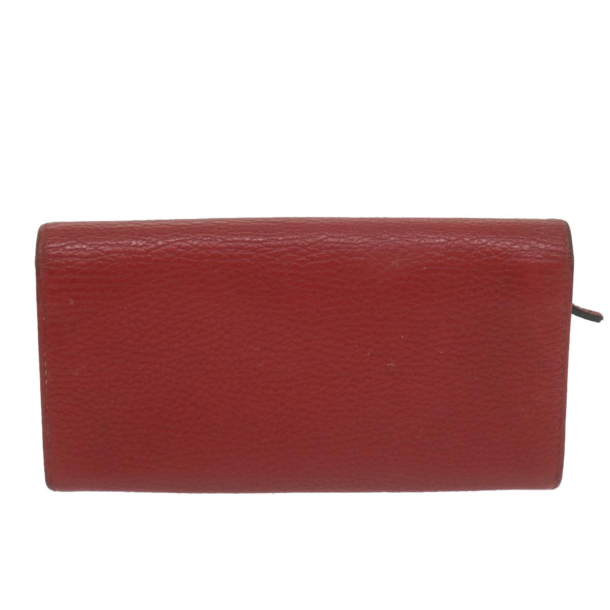 Gucci Red Leather Wallet (Pre-Owned) Size ONE SIZE - 2 Thumbnail