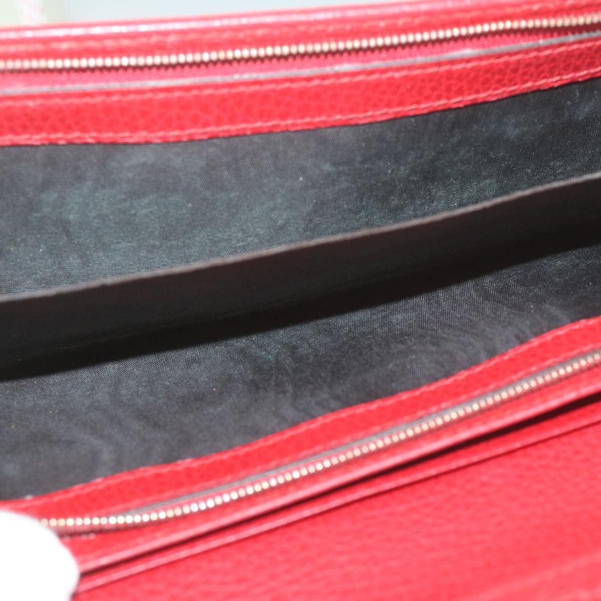Gucci Red Leather Wallet (Pre-Owned) Size ONE SIZE - 5 Thumbnail
