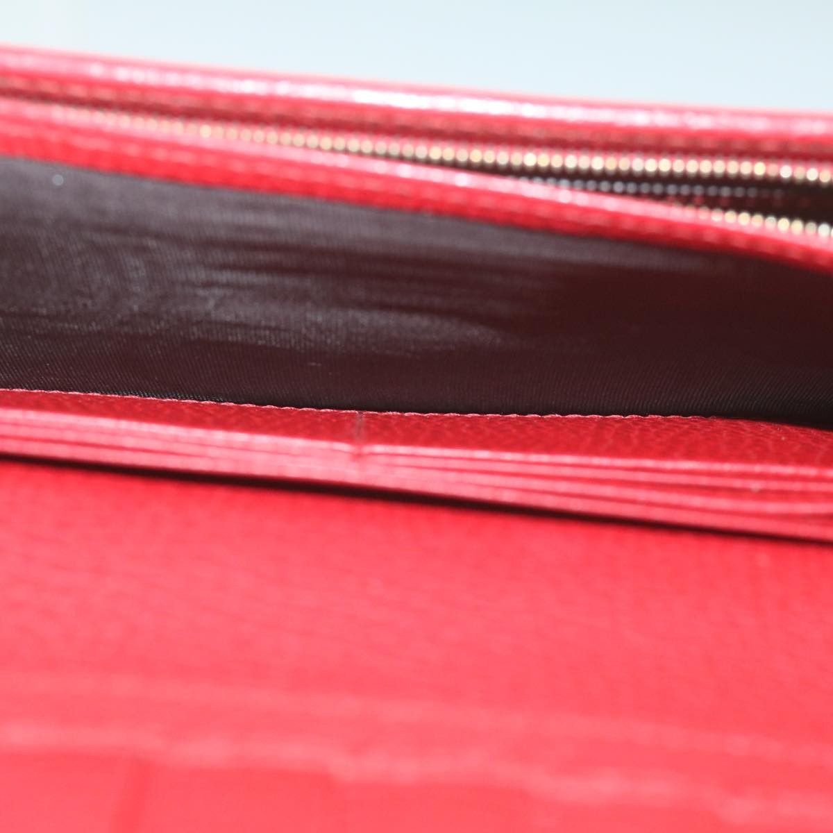 Gucci Red Leather Wallet (Pre-Owned) Size ONE SIZE - 7 Thumbnail