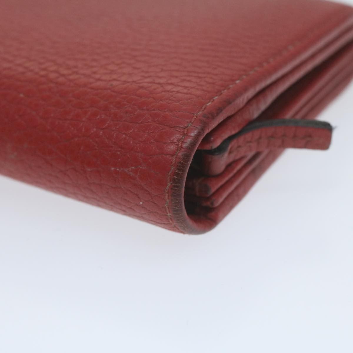 Gucci Red Leather Wallet (Pre-Owned) Size ONE SIZE - 12 Thumbnail