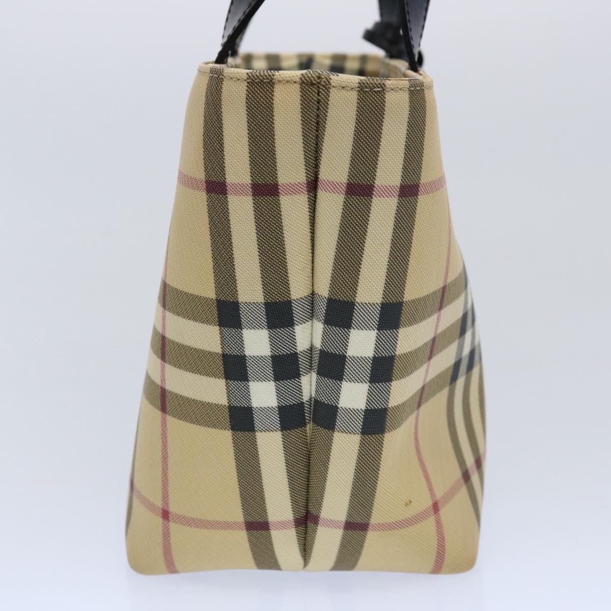 Burberry Beige Canvas Handbag (Pre-Owned) Size ONE SIZE - 8 Thumbnail