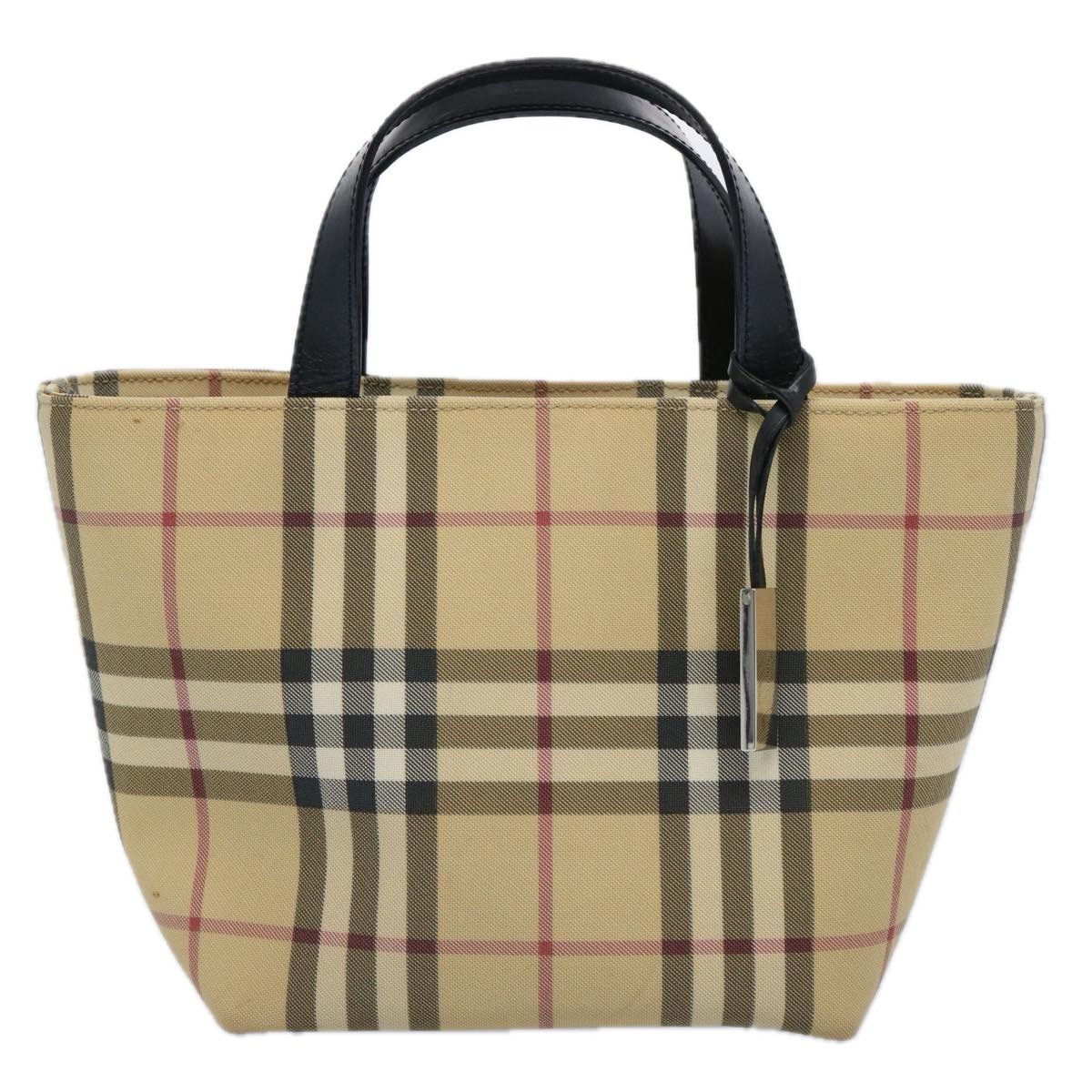 Burberry Beige Canvas Handbag (Pre-Owned) Size ONE SIZE - 19 Thumbnail