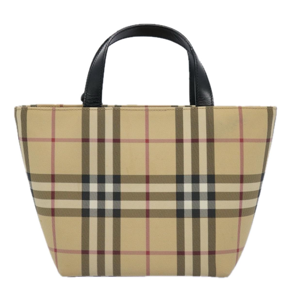 Burberry Beige Canvas Handbag (Pre-Owned) Size ONE SIZE - 2 Thumbnail