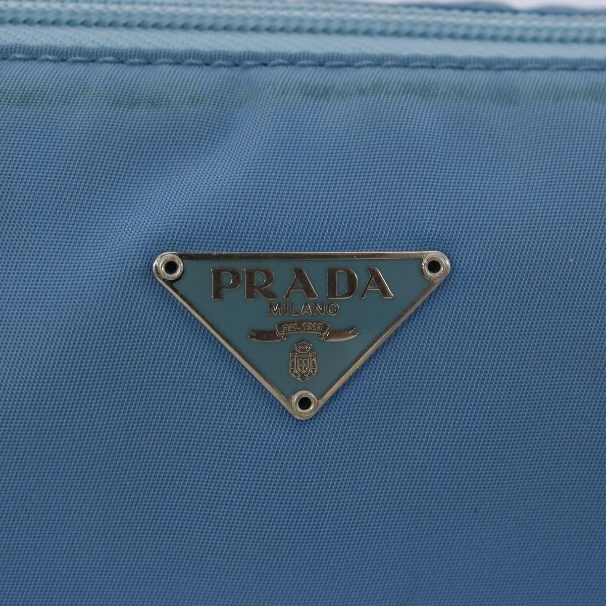 Prada Blue Synthetic Handbag (Pre-Owned) Size ONE SIZE - 17 Thumbnail