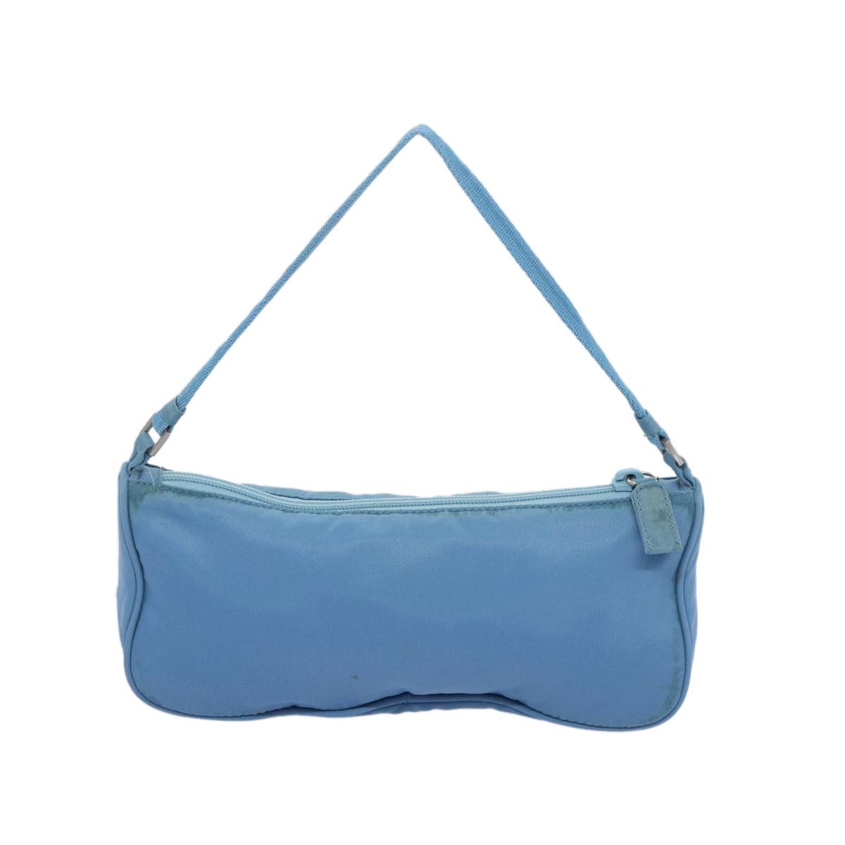 Prada Blue Synthetic Handbag (Pre-Owned) Size ONE SIZE - 2 Thumbnail