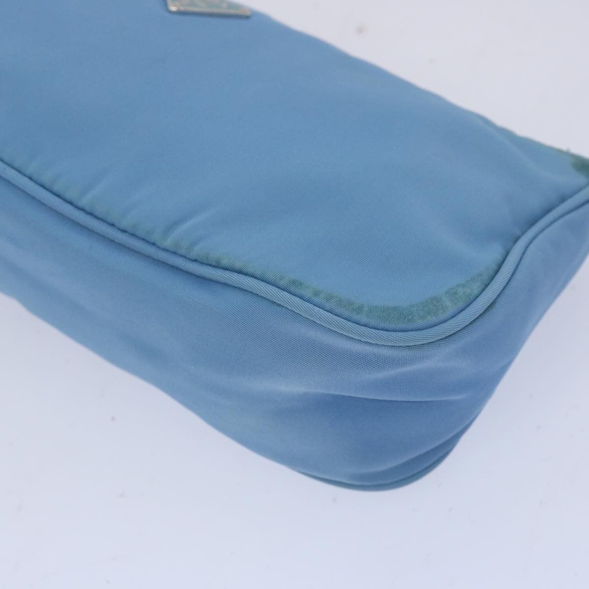 Prada Blue Synthetic Handbag (Pre-Owned) Size ONE SIZE - 14 Thumbnail