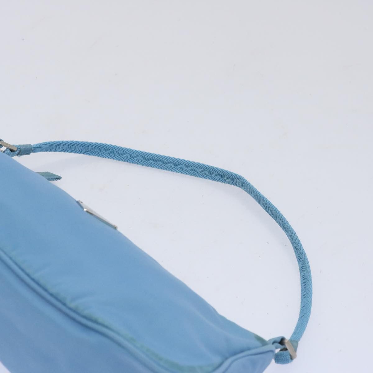Prada Blue Synthetic Handbag (Pre-Owned) Size ONE SIZE - 12 Thumbnail