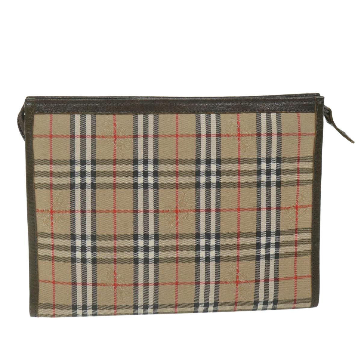 Burberry Beige Canvas Clutch Bag (Pre-Owned) Size ONE SIZE - 2 Thumbnail