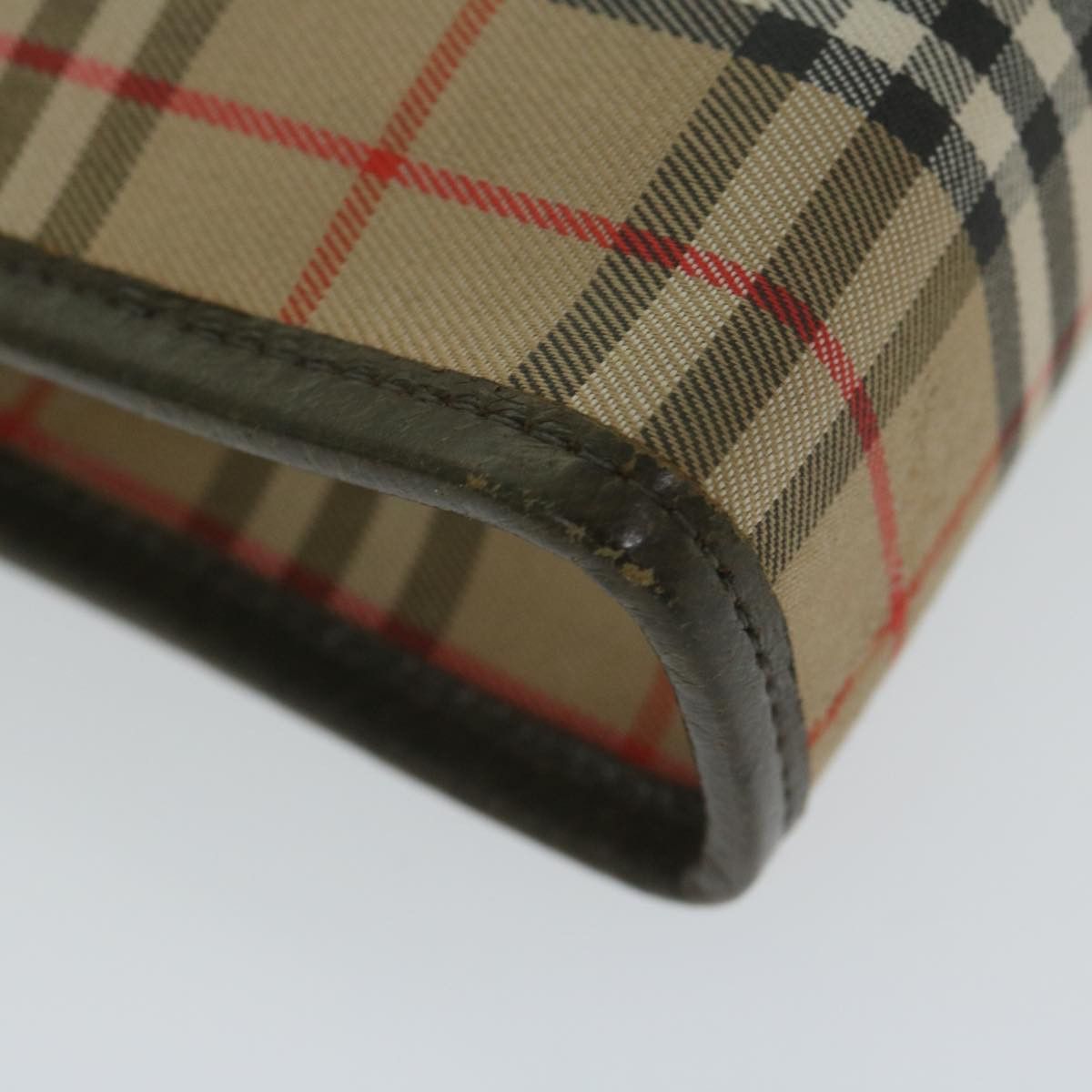 Burberry Beige Canvas Clutch Bag (Pre-Owned) Size ONE SIZE - 9 Thumbnail