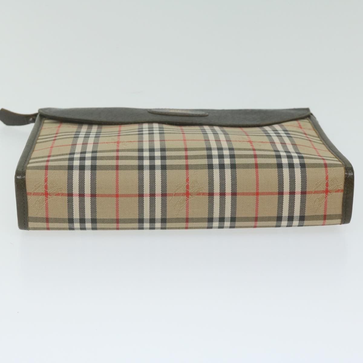Burberry Beige Canvas Clutch Bag (Pre-Owned) Size ONE SIZE - 3 Thumbnail