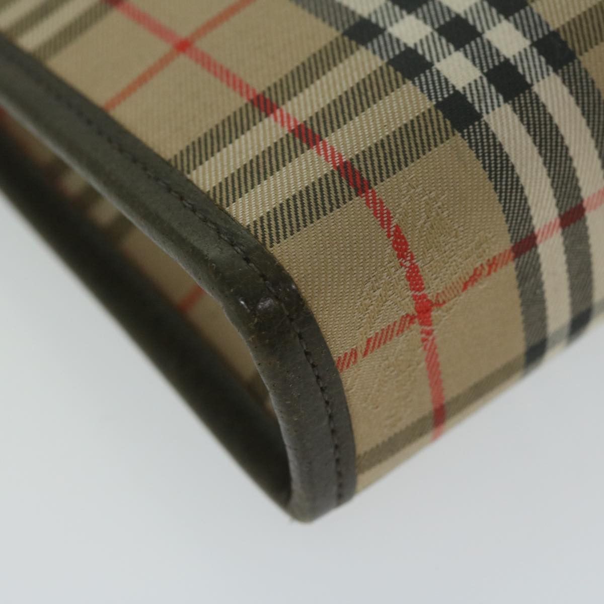 Burberry Beige Canvas Clutch Bag (Pre-Owned) Size ONE SIZE - 7 Thumbnail