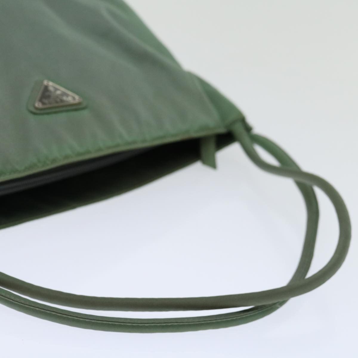 Prada Khaki Synthetic Handbag (Pre-Owned) Size ONE SIZE - 4 Thumbnail