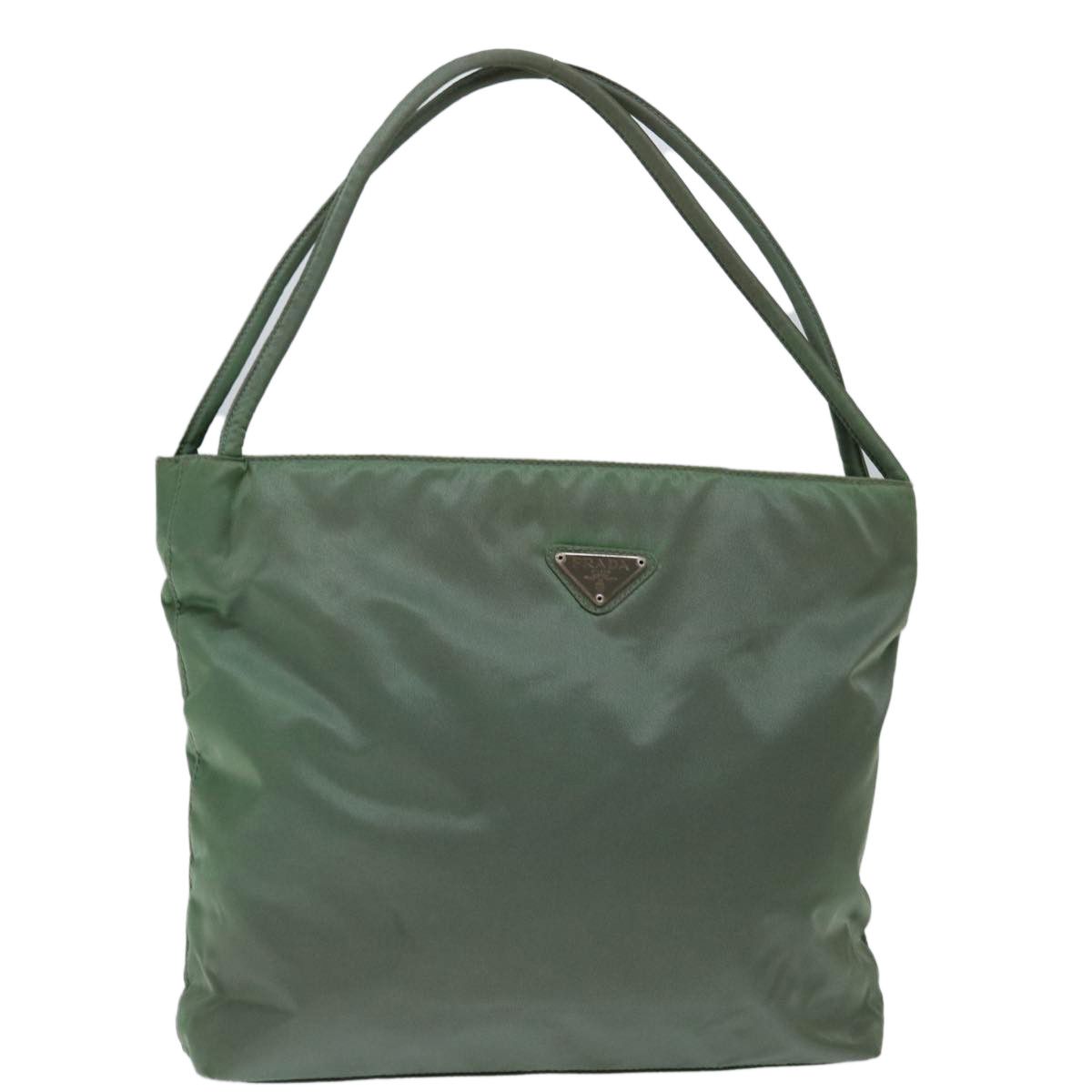 Prada Khaki Synthetic Handbag (Pre-Owned) Size ONE SIZE - 19 Thumbnail