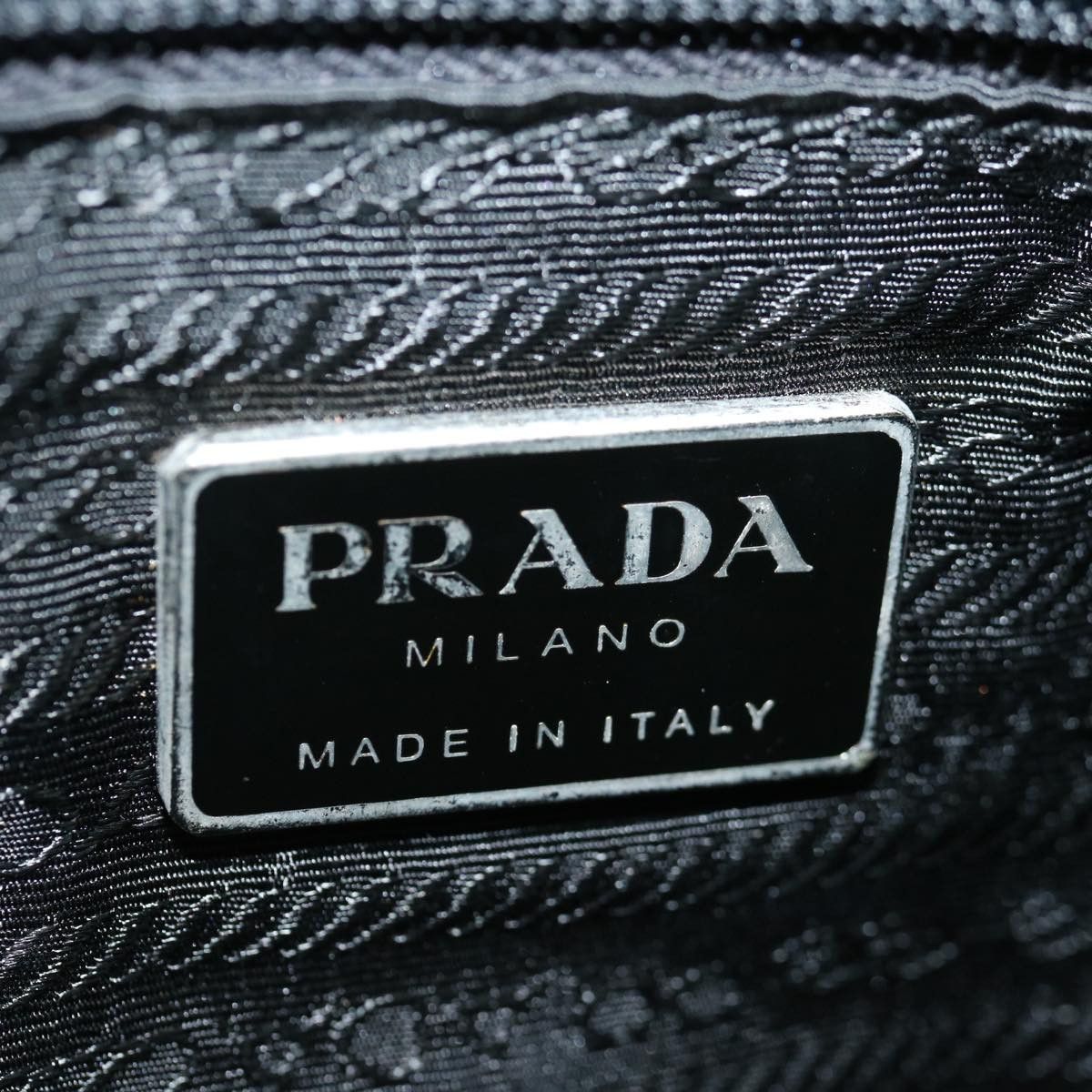 Prada Khaki Synthetic Handbag (Pre-Owned) Size ONE SIZE - 8 Thumbnail