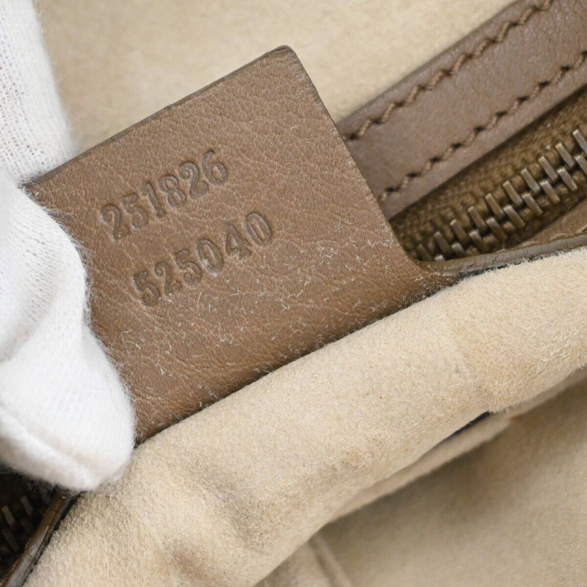 Gucci Brown Leather Tote Bag (Pre-Owned) Size ONE SIZE - 9 Thumbnail