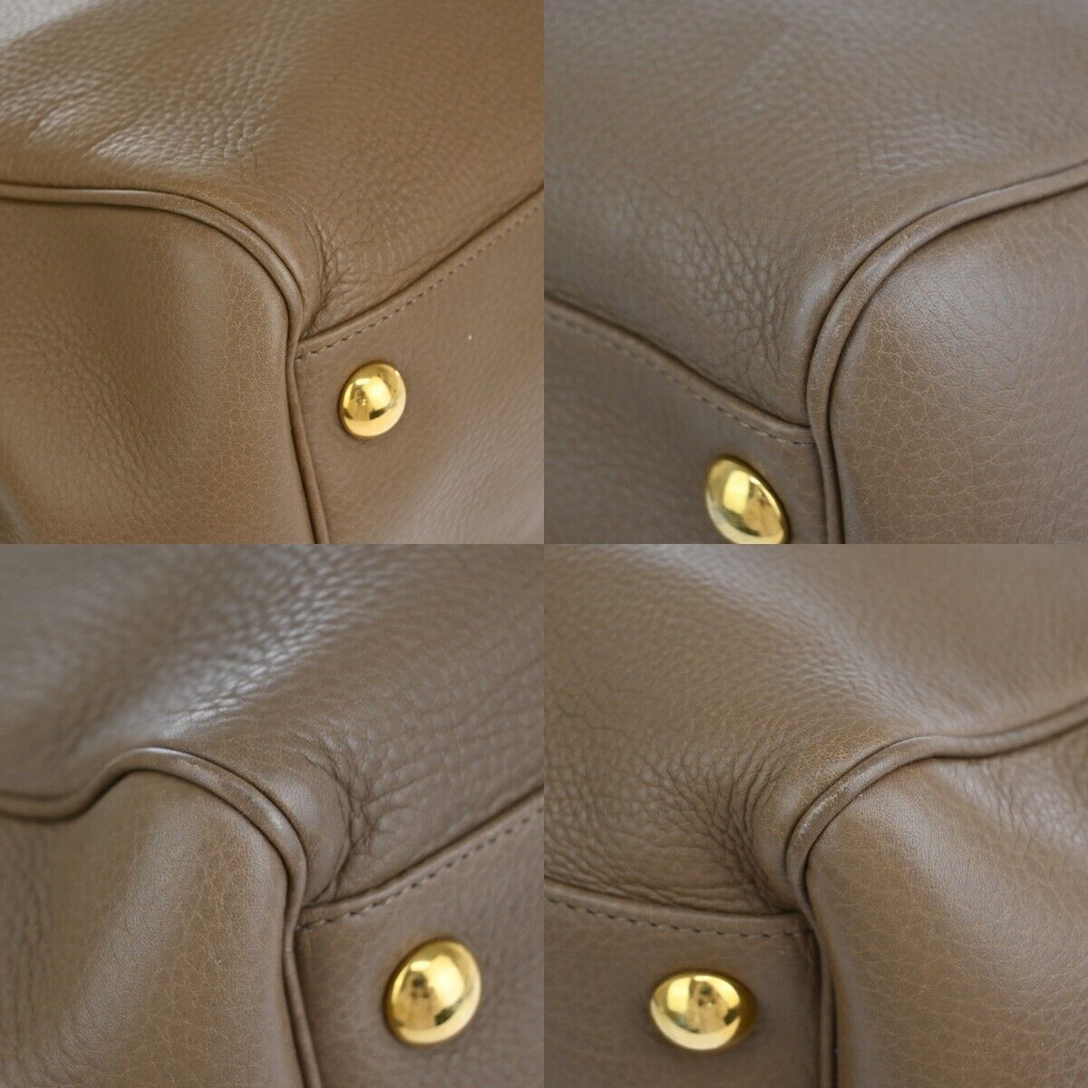 Gucci Brown Leather Tote Bag (Pre-Owned) Size ONE SIZE - 6 Thumbnail