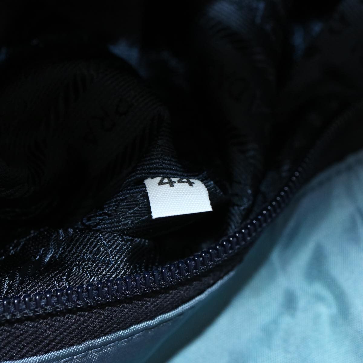 Prada Tessuto Blue Canvas Tote Bag (Pre-Owned) Size ONE SIZE - 6 Thumbnail