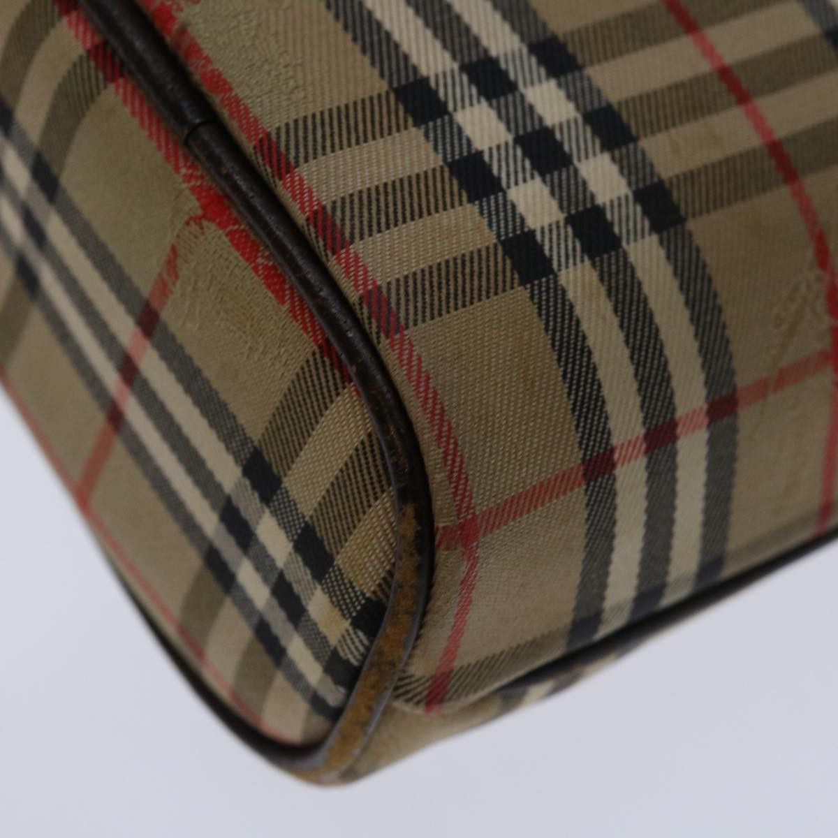 Burberry Nova Check Beige Canvas Clutch Bag (Pre-Owned) Size ONE SIZE - 12 Thumbnail